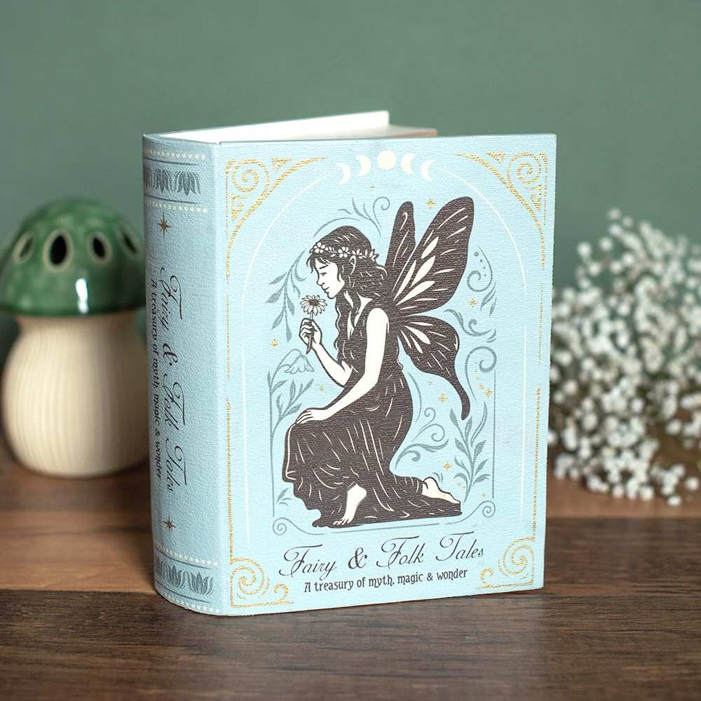 Something Different - Fairy & Folk Tales Book Shaped Decorative box - Multicolours